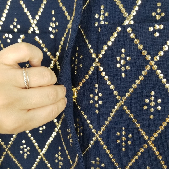 Marc by Marc Jacobs Sequin Patterned Cardigan - Picture 11 of 16
